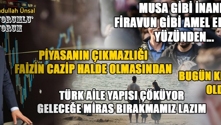 Ekonomi Krizi ve Türk Aile Yapısının Çöküşü