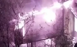 Köydeki Yangın: Evin Alev Alev Yanması Panik Yarattı
