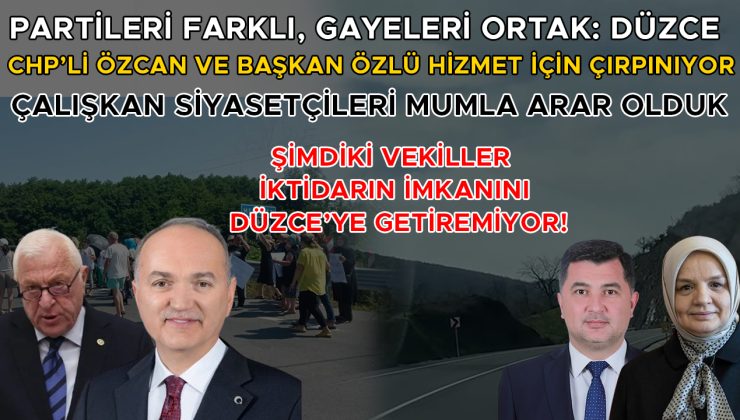Düzce’nin Yol Sorunları: Siyasetçilere Eleştiri!