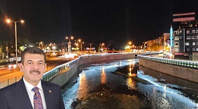Zonguldak Deresi’nde Gece Aydınlatması Tamamlandı!