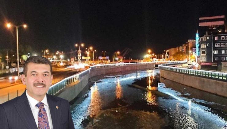 Zonguldak Deresi’nde Gece Aydınlatması Tamamlandı!