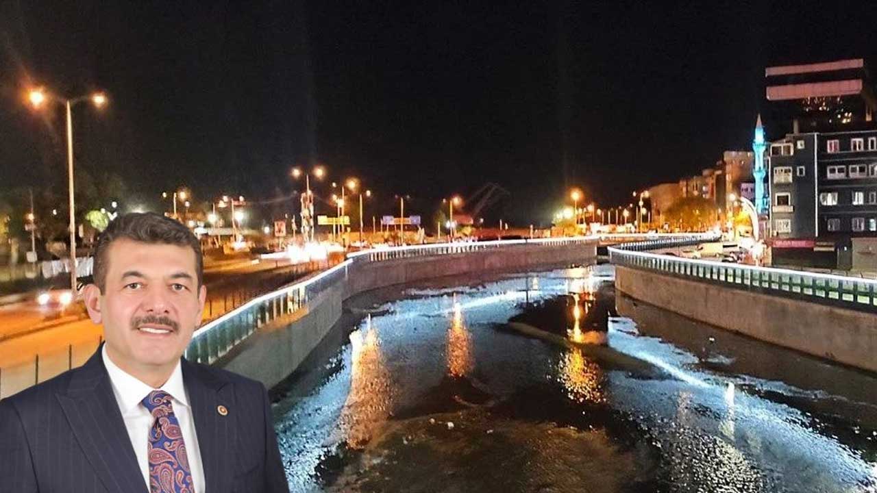 Zonguldak Deresi’nde Gece Aydınlatması Tamamlandı!