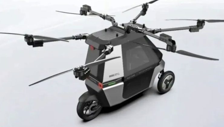 Hibrit Uçan Bisiklet Skyrider X6 Tanıtıldı!
