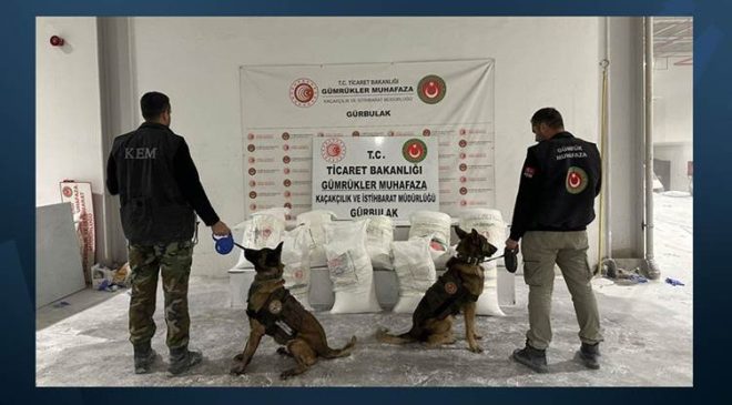 Gürbulak’ta 1.870 kg Metamfetamin Ele Geçirildi!