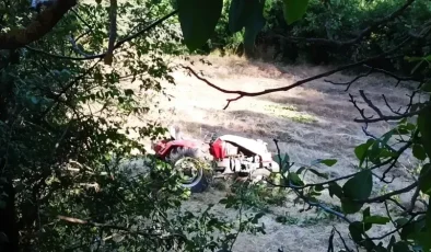 Traktör kazasında sürücü hayatını kaybetti!