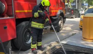 Bolu’da Yangın Paniği: Vatandaşlar Olayı İzledi!