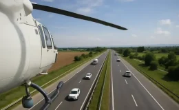Bolu’da Trafik Güvenliği İçin Hava Denetimleri Başladı!