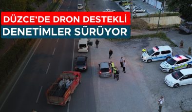Kurban Bayramı Öncesi Düzce’de Drone Destekli Denetim