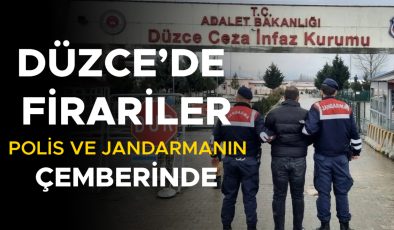Düzce’de Suçla Mücadele Uygulamaları Sürüyor!