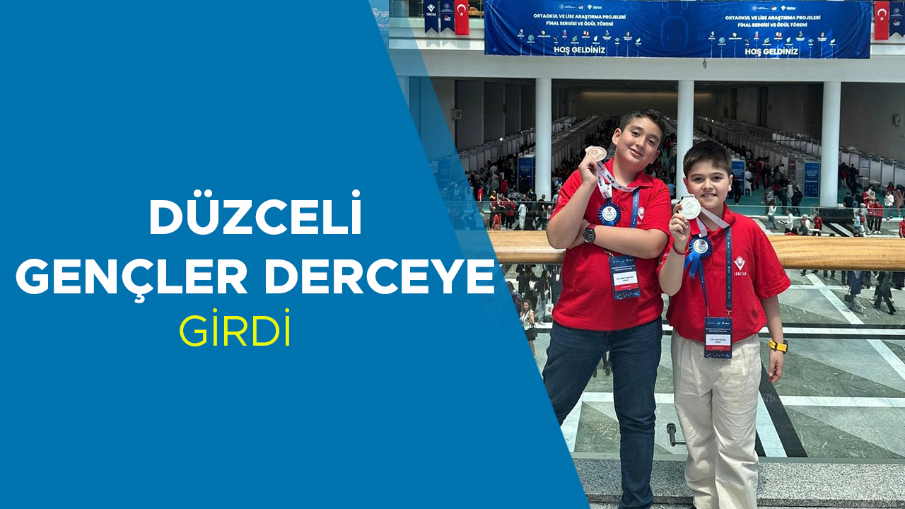 Düzce Öğrencilerinden TÜBİTAK’ta Ödüllü Başarı!
