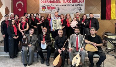 Oberhausen’da Türk Halk Müziği Coşkusu Yaşandı!