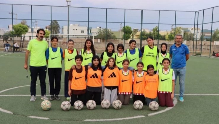 Kızıltepe’de Genç Kızlara Özel Futbol Kursları Başladı!