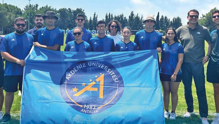 Akdeniz Üniversitesi, yay okçulukta büyük başarılar elde etti!