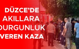 Kamyon Dorse Kapağı Bisikletliye Çarptı, Yaralı!