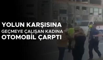 Düzce’de otomobil çarpması sonucu dikkat çeken kaza!