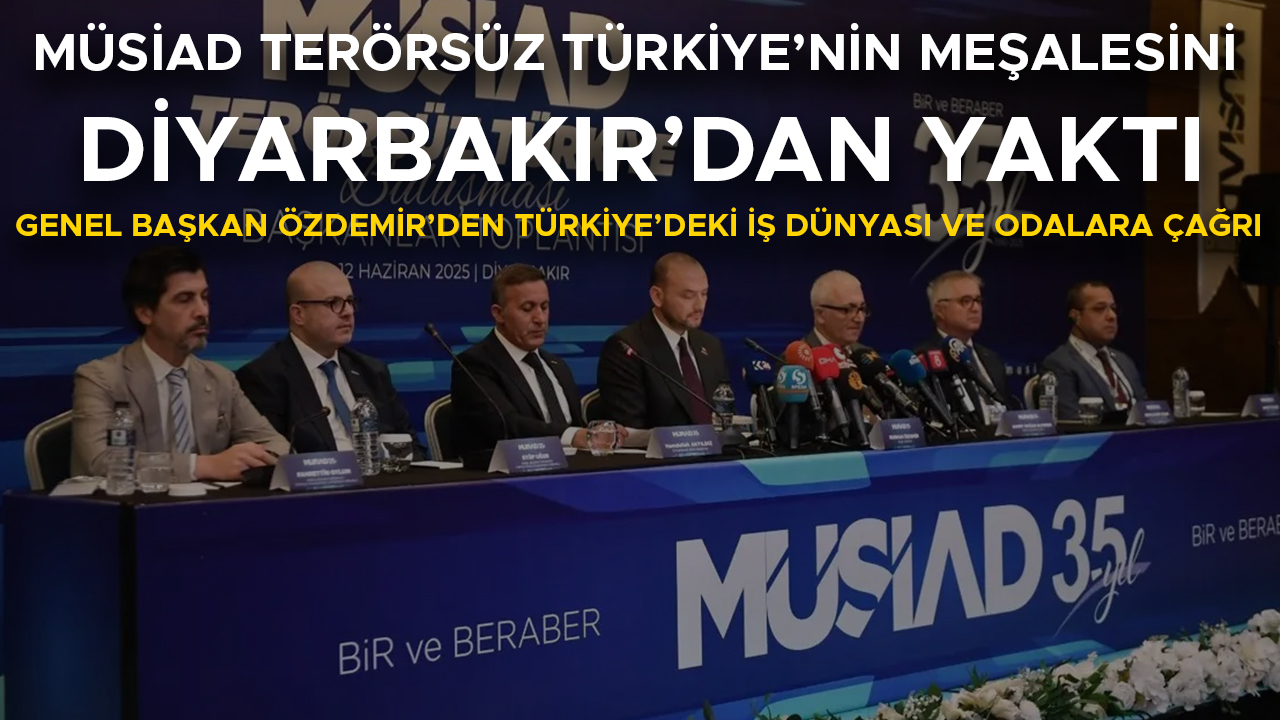 Diyarbakır’da Terörsüz Türkiye Vizyonu İçin İlk Adım