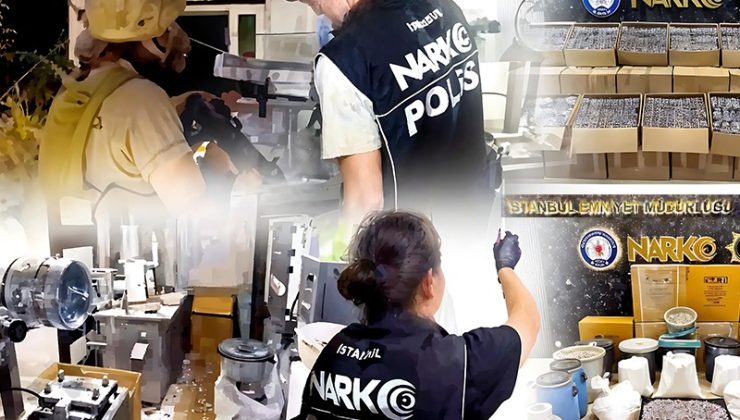 İstanbul’da Uyuşturucu Operasyonu: 2.5 Milyon Hap Ele Geçirildi