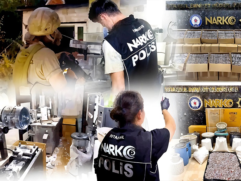 İstanbul’da Uyuşturucu Operasyonu: 2.5 Milyon Hap Ele Geçirildi
