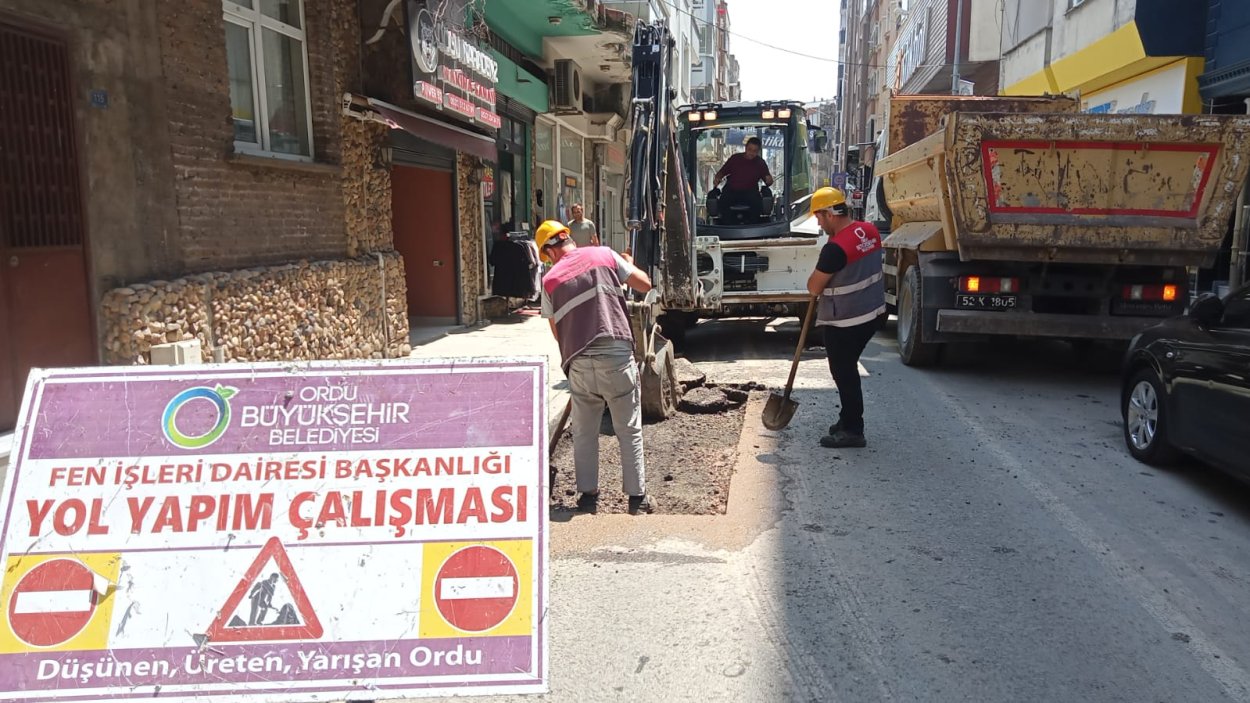 Ordu’da Altyapı Çalışmaları Hızla Devam Ediyor!