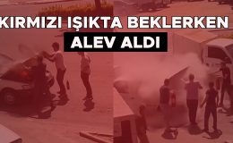 Düzce’de Yangın anında cesur müdahale!