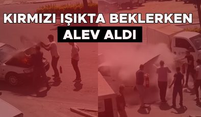 Düzce’de Yangın anında cesur müdahale!