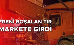 TIR Freni Boşaldı, Marketi Havaya Uçurdu!