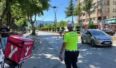 Bolu’da Drone ile Trafik Denetimi Yapıldı!