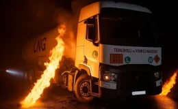 Gaz Tankeri Yangını, Facia Öncesi Kontrol Altına Alındı!
