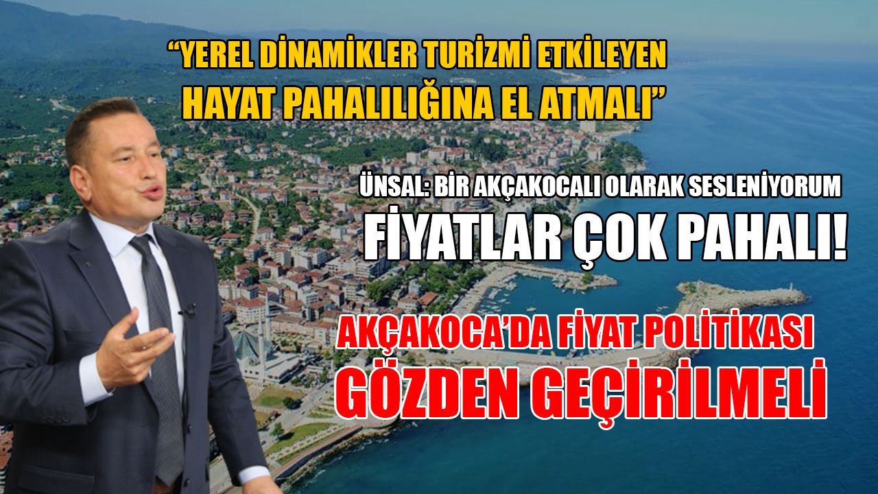 Akçakoca’da Hayat Pahalılığı Turizmi Olumsuz Etkiliyor