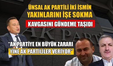 Parti içindeki kavgalar, halkın gözünde yaşanıyor!
