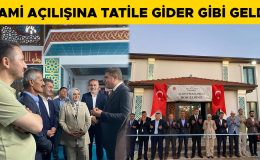 Spor Kıyafetiyle Açılışa Katılan İl Başkanı Tepki Çekti