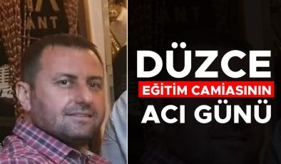 Eğitim Camiası Acı Kaybıyla Yas Tutuyor