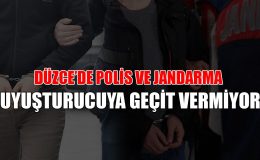 Düzce’de uyuşturucu operasyonları: 31 olayda 32 gözaltı